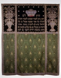 Torah ark gordijn
